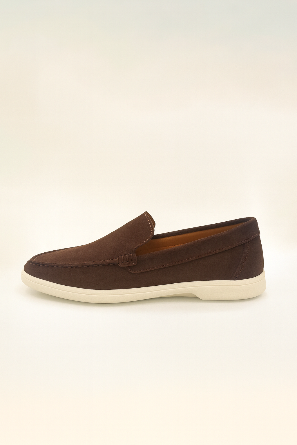 Shoe Vibe Chocolate Brown Suede Loafers