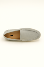 Shoe Vibe Grey Suede Loafers