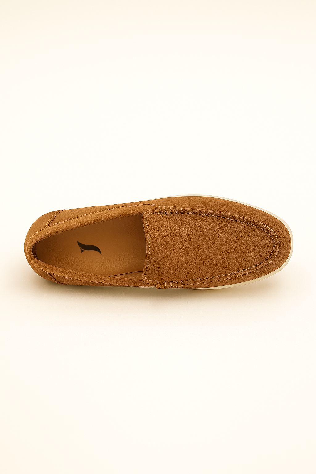 Shoe Vibe Tan Brown Suede Loafers