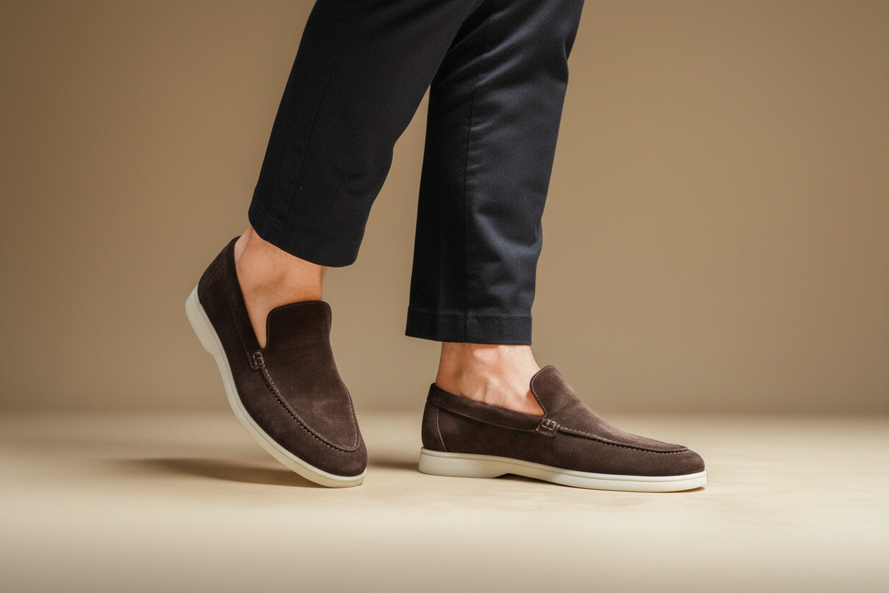 Brown Loafers Lifestyle Banner